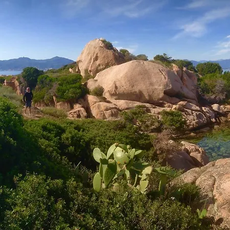 Studio En Corse A Porticcio A Louer Pour Deux - Vue Mer -piscine Apartmán